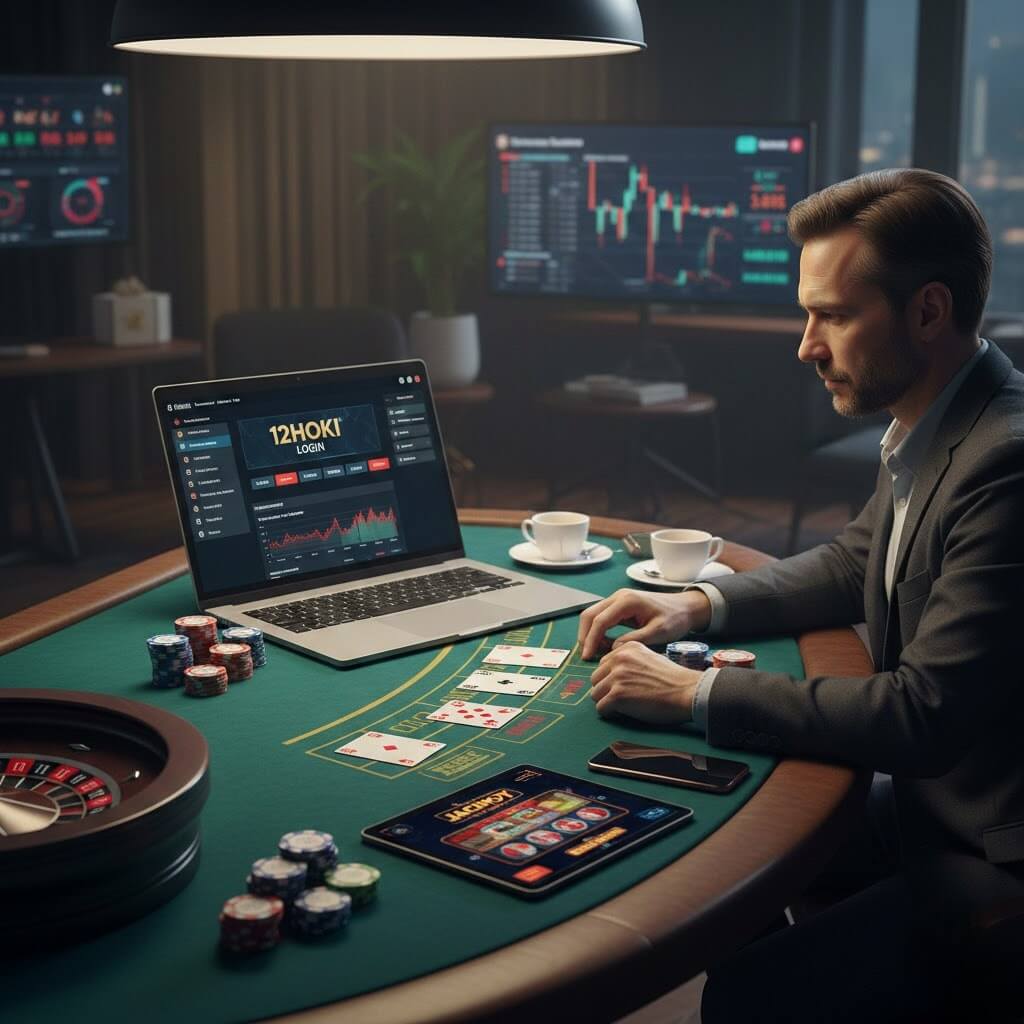 Pemain casino online menggunakan 12hoki Login untuk menghindari kekalahan besar